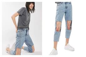 Window Knee Jeans