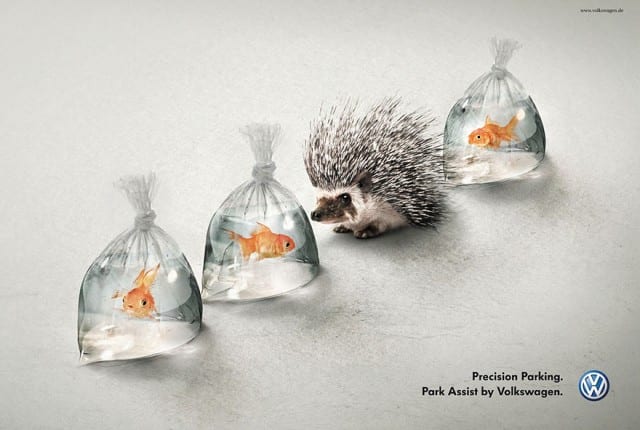 traditional print ads - volkswagen