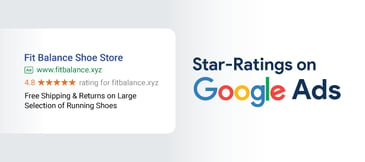 Star-Ratings on Google Ads