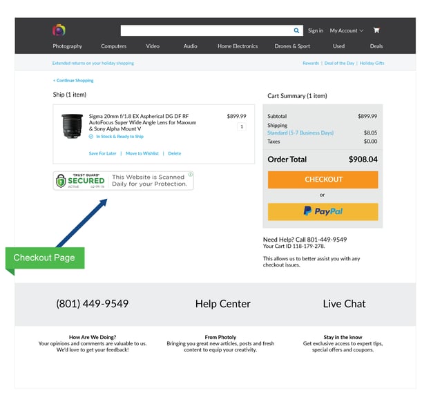 trust-guard-secured-checkout-page-example-shopper-approved