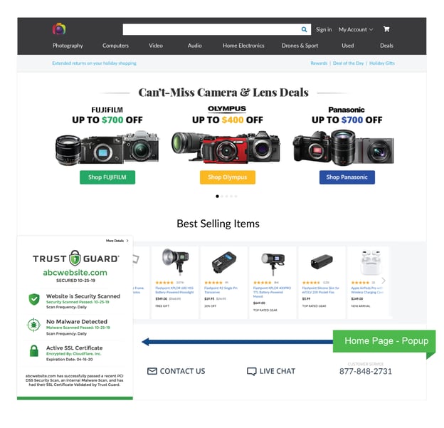 trust-guard-secured-homepage-example-shopper-approved