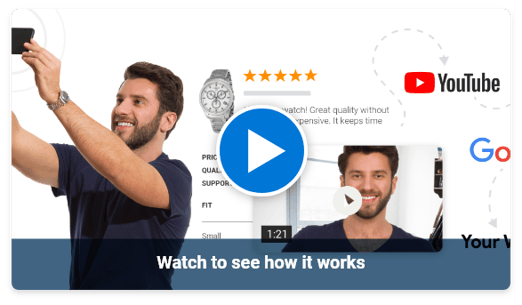 video reviews are powerful social proof