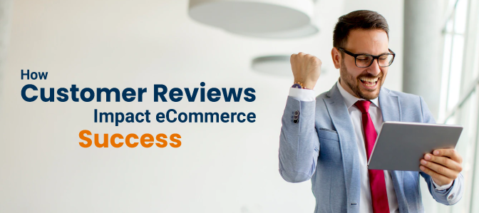 How Customer Reviews Impact eCommerce Success - Happy Sales Person