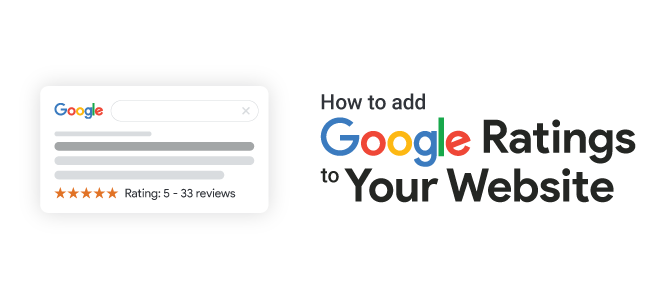 How to Add Google Ratings to Your Website