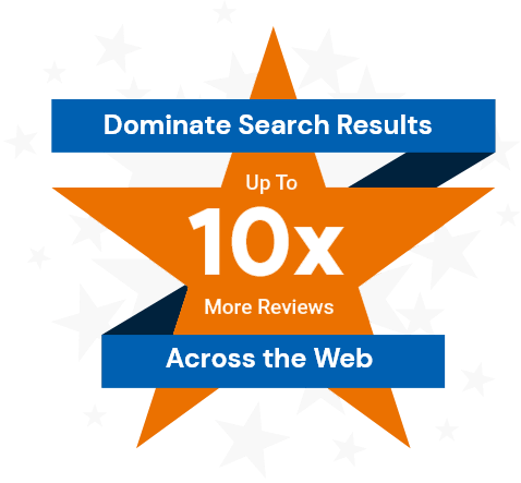 Shopper Approved 10x more reviews - dominate search results